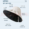 MISSION UV黑胶防晒帽女遮阳帽贝壳太阳帽渔夫帽夏季遮脸防紫外线大帽檐帽子 实拍图
