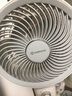艾美特（AIRMATE）【小暴风】空气循环扇大风量摇头电风扇家用台式落地扇升级加高换气轻音柔风小风扇 FA18-X115 实拍图