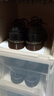 爱丽思（IRIS）塑料鞋盒透明大号AJ球鞋鞋柜防尘防潮鞋架可叠加鞋子收纳盒 4个装 实拍图