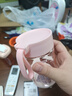 富光塑料水杯BB杯子女生夏季高颜值便携简约随行可爱泡茶杯家用耐热 蜜桃粉【茶隔+精准刻度】370ml 实拍图