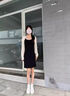 翊尚美吊带背心女可外穿夏季2025新款中长款内搭打底吊带裙女无袖上衣 黑色【双肩带加长款85CM衣长】 均码 【适合80-140斤】 实拍图