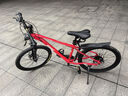 匹克（PEAK）传奇山地自行车成年人自行车山地车自行车学生12到18岁通勤单车 传奇LEGEND|火焰红|线碟+礼包 24寸|适合150-170cm 24速 实拍图