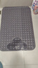 佳洁利 浴室防滑垫淋浴房洗澡地垫卫生间防摔老人孕妇小孩按摩脚垫无味 灰（搓脚款） 90cm*60cm 1件数 加厚（大号） 实拍图