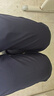 罗蒙休闲裤男潮商务休闲西裤弹力百搭通勤西装裤子 藏青 32  实拍图