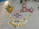 新新精艺 生日场景布置生日装饰气球浪漫成人儿童女孩派对快乐周岁布置 实拍图