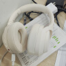 iKF T1 Pro【APP智联互动】头戴式蓝牙耳机无线有线hifi音质通话降噪环境音通透超长续航全景声云岩白 实拍图
