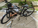 凤凰（Phoenix）凤凰自行车成人男新款山地车变速越野骑行车12岁到18岁青少年单车 钢架【全轴承/超省力】辐条轮银灰 26寸24速【身高158-188cm】 实拍图