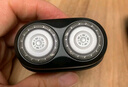 飞利浦（PHILIPS）电动剃须刀鹅卵石便携式刮胡刀 0.0微米净剃黄金比例 冰川银 生日礼物七夕情人节礼物送老公送男友 实拍图