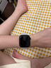 Apple/苹果 Watch Series 10 智能手表GPS款42毫米亮黑色铝金属表壳黑色运动型表带S/M MX1M3CH/B 实拍图