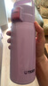 虎牌（TIGER）儿童户外便携直饮盖真空保温保冷杯MTT-B50C-VL浅粉紫500ml 实拍图