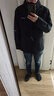 探路者(TOREAD)刘昊然同款单层冲锋衣外套户外防风雨登山服 黑色男 XL 实拍图