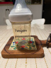 HEGEN海格恩奶嘴婴儿0-6-12个月+偏心奶嘴自然离乳超软硅胶防胀气 0阶段圆孔 0-1月 2只装 实拍图