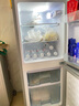 小鸭牌冰箱家用中型双开门一级能效二门出租房用宿舍冷藏冷冻两用小型电冰箱 【一级能效】92A162LS【冷冻2层冷藏3层】 实拍图