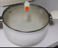 爱仕达（ASD）汤锅晶石不粘煮锅 陶瓷小奶锅 炖汤煮面辅食锅 22CM电磁炉通用T10 实拍图