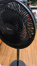 美的（Midea）【超级单品】七叶轻音立式电风扇家用柔风落地扇台式桌面小型风扇大风量节能摇头宿舍电扇 SAF30AB 实拍图
