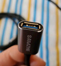 山泽usb3.0延长线公对母电视鼠标键盘扩展线2米 电脑u盘数据连接加长线分线器转接线铝合金黑色 LK-20 实拍图