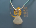 中国黄金（CHINA GOLD）弥勒佛和田玉吊坠女本命佛玉佩项链七夕情人节礼物送女友老婆生日 弥勒佛和田玉项链 实拍图