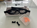 特步泳镜防水防雾高清近视度数男士专业游泳眼镜女士潜水装备泳帽套装 烟青黑 平光/不近视 实拍图