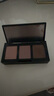 悠宜（unny club）三色眉粉2.7g 自然持妆鼻影高光卧蚕修容眼影一盘多用初学者男女 【新升级】#蔷薇棕 实拍图