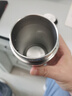 JRINKTEEA高档茶水分离保温杯男车载焖泡茶杯闷杯316无缝内胆全钢茶仓办公 tsuruoka全钢原色 400ml 实拍图