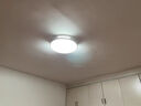 欧普照明客厅吸顶灯卧室餐厅简约LED灯全屋组合照明灯具大全风扇灯2025款 圆30cm【高亮白光】24w 实拍图