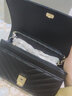 梦特娇（MONTAGUT）2025包包女包牛皮小香风单肩包简约女包斜挎女士包母亲节礼物 黑色小号R7512024021 实拍图