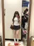蝶娇诺（DIEJIAONUO）连衣裙子女夏季2026新款韩系多巴胺纯欲风美式甜辣妹穿搭女套装 白色上衣+裙子+腰带 S 实拍图