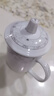 陶相惠茶杯陶瓷带盖开会杯子家用350ml办公茶杯商务会议杯办公水杯玉莲 实拍图
