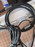 晶华Type-C转3.5mm音频线 一分二公对母转接头 适用于笔记本手机平板连接耳机功放音响 深灰色1米A563C 实拍图