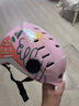 蓝极星超轻骑士头盔电动摩托车透气头盔夏季男女头盔轻便半盔夏日清凉盔新国标3C认证A类 西瓜粉M【小头围52-58cm】 标配透明短镜 实拍图