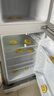 长城（GREAT WALL FRIDGE）家用迷你小冰箱小型冷冻冷藏保鲜宿舍出租房办公室节能省电双开门电冰箱 银色70L【一级能效 全国联保】 实拍图
