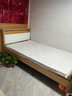 火华哥家私床实木床现代简约1.5米轻奢家用双人床主卧 原木色床+10cm床垫 1.2*2米 实拍图