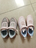 鸿星尔克（ERKE）童鞋男女童密网跑鞋新品大小童运动鞋【鸣鸥】芍药粉/粘土粉38 实拍图