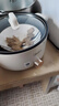 美的（Midea）电煮锅 电火锅 宿舍小电锅 电热锅 3L多功能多用途锅煮煎炒锅泡面锅 HGE2510 【国家补贴】 实拍图