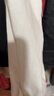 无印良品（MUJI） 女式 棉纱长袖罩衫女士衬衫衬衣内搭秋款女装春季 上衣 BC2KUA4A 米白色 M (160/84A) 实拍图
