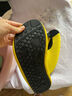 步感地板袜成人春夏隔凉硅胶防滑底加厚男女大人室内鞋早教中心袜套 条纹款WO-黑色 软底 2XL/【适合42-43码】 实拍图