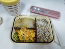 COOKSS耐热玻璃饭盒学生上班族保鲜饭盒大容量分格饭盒微波炉便当盒餐 实拍图