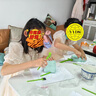 安妮优儿女童夏装公主裙2025新款孩洋气礼服演出服连衣裙夏季 香槟色 140 实拍图
