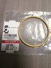 周六福（ZLF）  黄金戒指女款硬金三生三世足金素圈指环 定价单个 光面12号-0.88g 实拍图