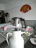 【京东物流】茶壶套装整套茶具大容量玻璃茶杯带滤网耐高温泡茶具 1000ML泡茶壶 1个 实拍图