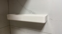 无印良品（MUJI）ABS壁挂收纳 收纳盒大 白色 长35×宽11.6×高5cm 实拍图