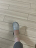 Walker Shop奥卡索女鞋休闲豆豆鞋女单鞋一脚蹬乐福鞋女妈妈鞋D151059灰色37 实拍图