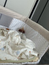 ANGI BABY新生儿婴儿床带尿布台可拼接大床宝宝摇摇床可移动多功能哄睡神器 云雾米 尿布台+椰棕棕垫+礼包 实拍图