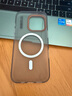 暴走适用苹果16pro手机壳 iphone16pro保护套 磁吸柔砂肤感透色轻薄简约撞色硬壳保护壳 柔雾灰 实拍图
