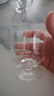 穆尼生活 ins风高脚杯玻璃杯餐厅水果茶杯冷饮气泡水杯饮料杯白兰地杯 实拍图