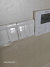 西门子（SIEMENS）开关面板 三开单控面板 86型暗装面板 远景雅白色5TA02311CC1 实拍图