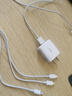 倍思 5V/2A 充电器套装USB快充插头+3.5A三合一数据线适用iPhone14/13ProMax华为小米手机 实拍图