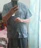 宝财羊中老年唐装男爸爸夏季套装中山装中国风太极服老人衣服父亲节礼物 晒单实拍图