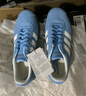 adidas T头鞋 VL COURT复古板鞋德训鞋男女阿迪达斯轻运动   蓝色/亮白/树脂黄(推荐女生选小半码)   37 实拍图