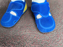 月星童鞋 日本进口学步鞋凉鞋 女童夏季镂空网面透气机能鞋男童关键鞋 蓝色 22 (内长14cm适合脚长13.5cm) 实拍图